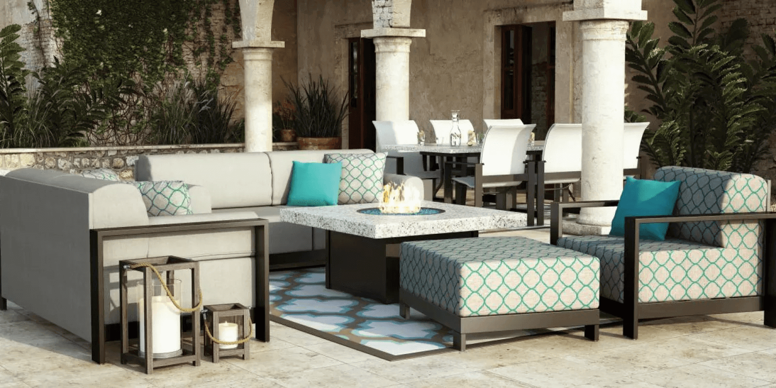 Aluminum Deep Seating