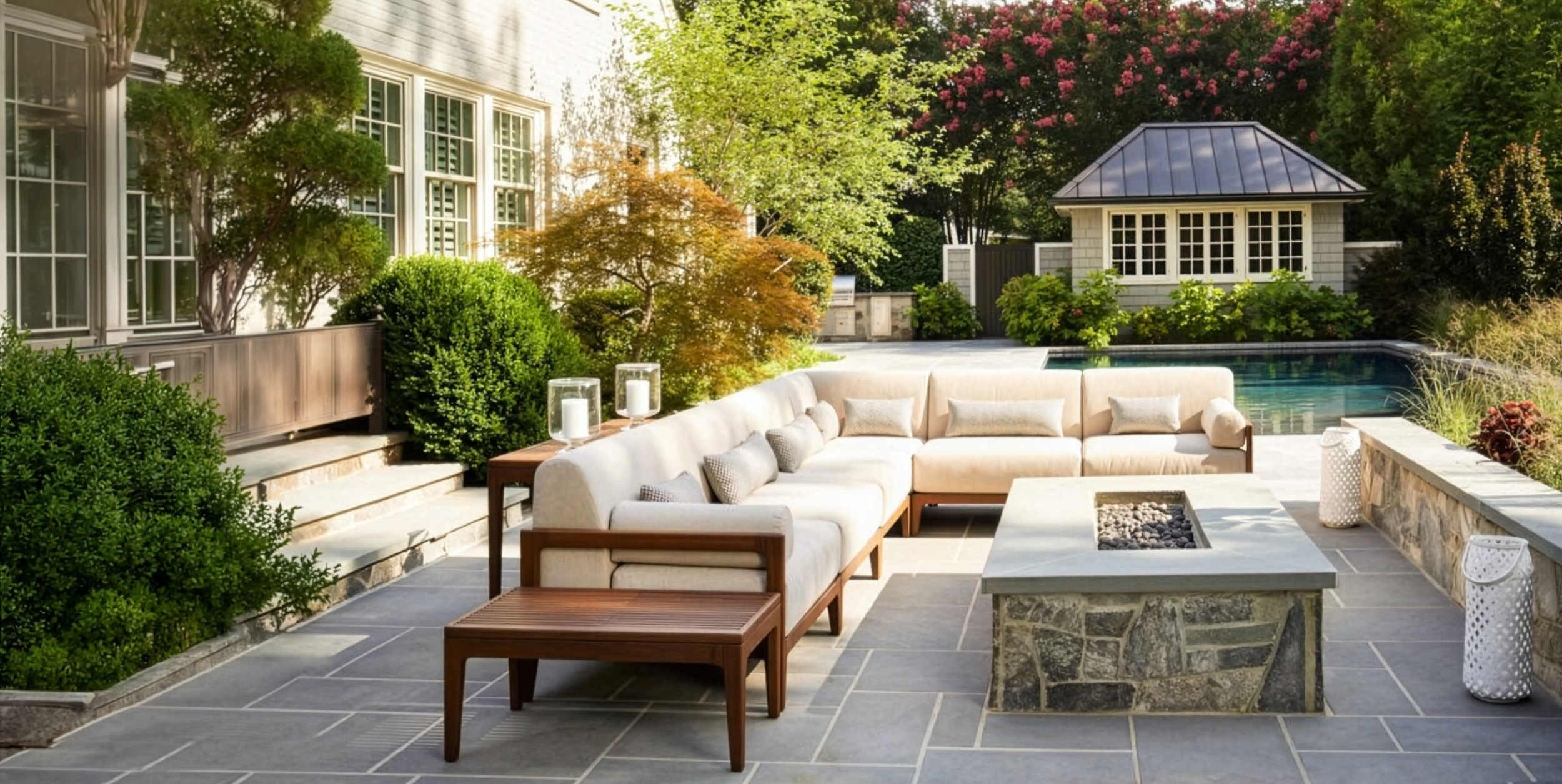 Cozy Evenings <span>Begin Outside.</span>