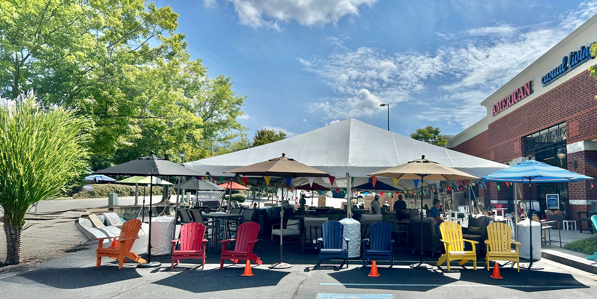 Get ready for our Annual Tent Sale
